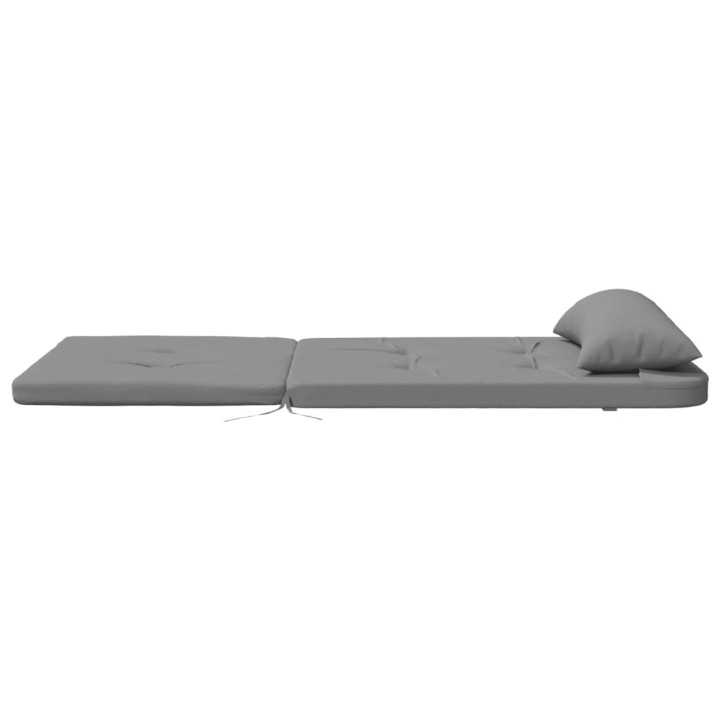 Cuscini per Sedia Adirondack 2 pz Grigio in Tessuto Oxford