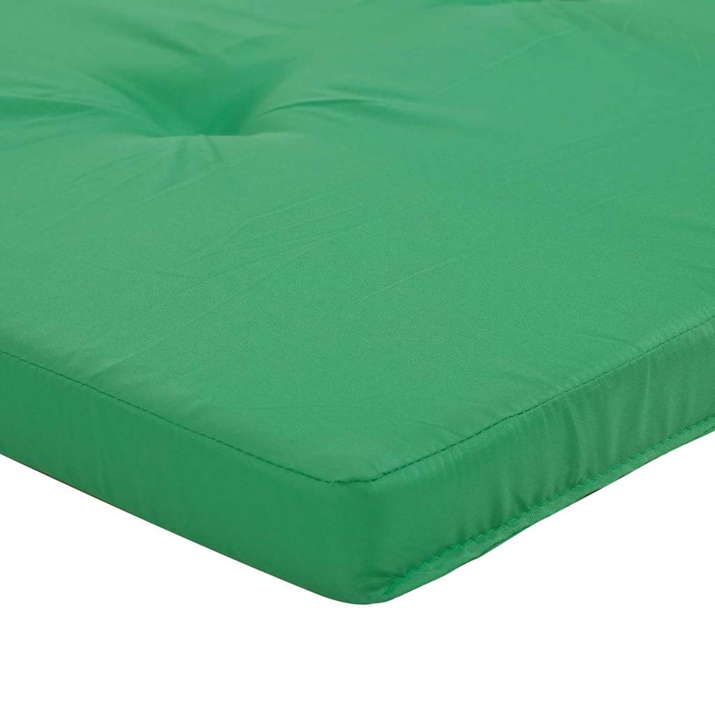 Cuscini per sedie 2 pcs Verde 58 x 77 x 4,5 cm Tessuto Oxford