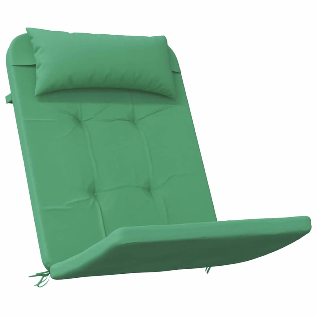 Cuscini per sedie 2 pcs Verde 58 x 77 x 4,5 cm Tessuto Oxford