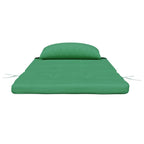 Cuscini per sedie 2 pcs Verde 58 x 77 x 4,5 cm Tessuto Oxford