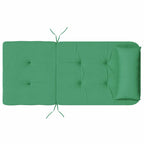 Cuscini per sedie 2 pcs Verde 58 x 77 x 4,5 cm Tessuto Oxford