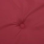 Cuscini per Sedia Adirondack 2 pz Rosso Vino in Tessuto Oxford