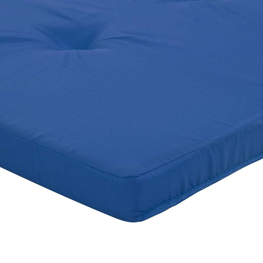 Cuscini per sedie 2 pcs Blu 58 x 77 x 4,5 cm Tessuto Oxford