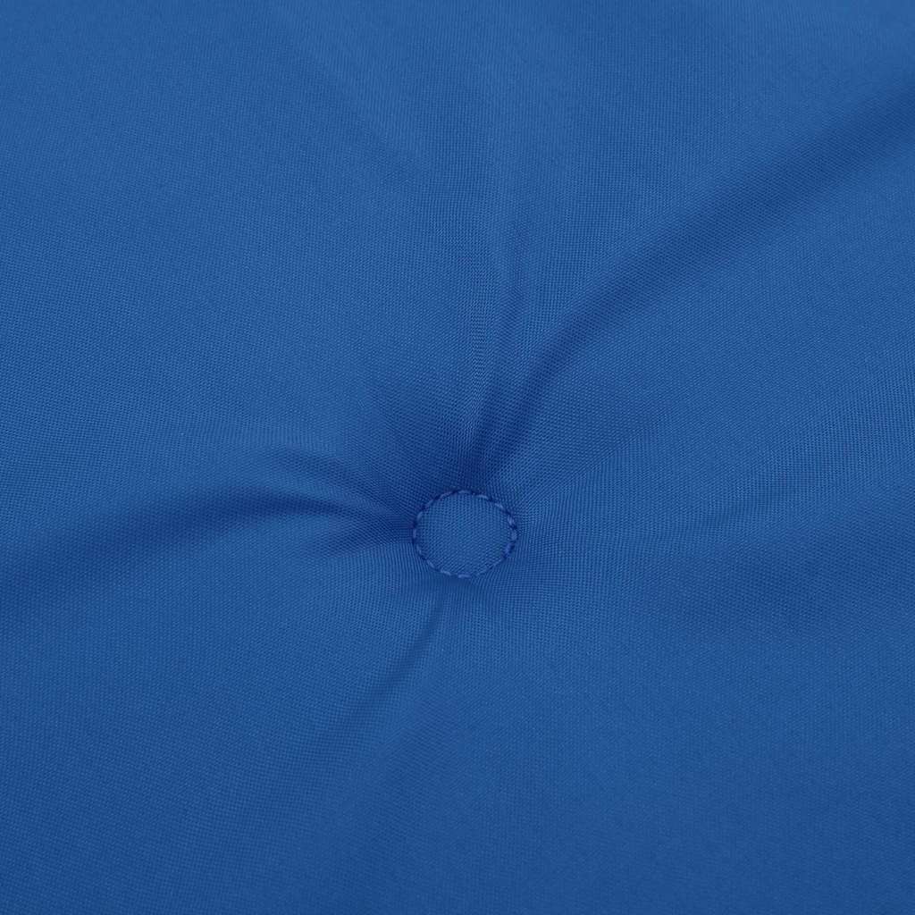 Cuscini per sedie 2 pcs Blu 58 x 77 x 4,5 cm Tessuto Oxford