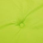 Cuscini per sedie 2 pcs Verde brillante. 58 x 77 x 4,5 cm