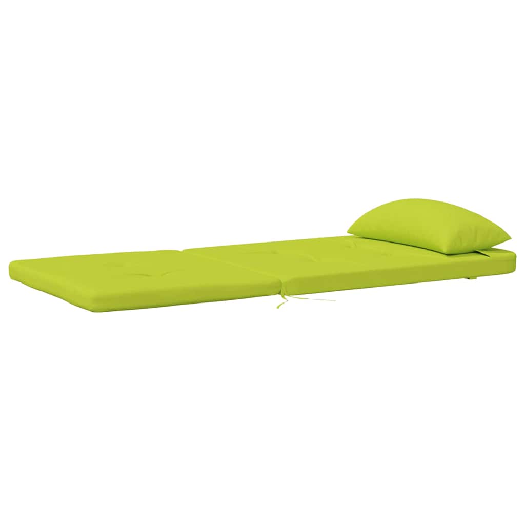 Cuscini per sedie 2 pcs Verde brillante. 58 x 77 x 4,5 cm