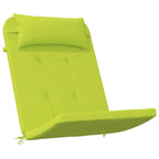 Cuscini per sedie 2 pcs Verde brillante. 58 x 77 x 4,5 cm