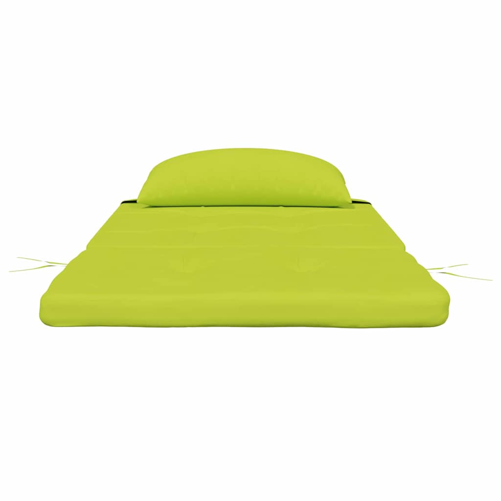Cuscini per sedie 2 pcs Verde brillante. 58 x 77 x 4,5 cm