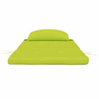 Cuscini per sedie 2 pcs Verde brillante. 58 x 77 x 4,5 cm