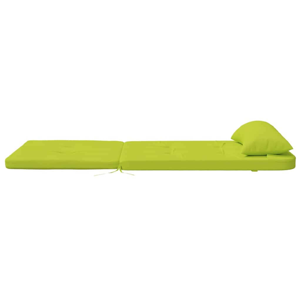 Cuscini per sedie 2 pcs Verde brillante. 58 x 77 x 4,5 cm