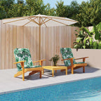 Cuscini per sedie Foglia 2 pcs Motivo Foglia 58 x 77 x 4,5 cm
