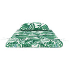Cuscini per sedie Foglia 2 pcs Motivo Foglia 58 x 77 x 4,5 cm