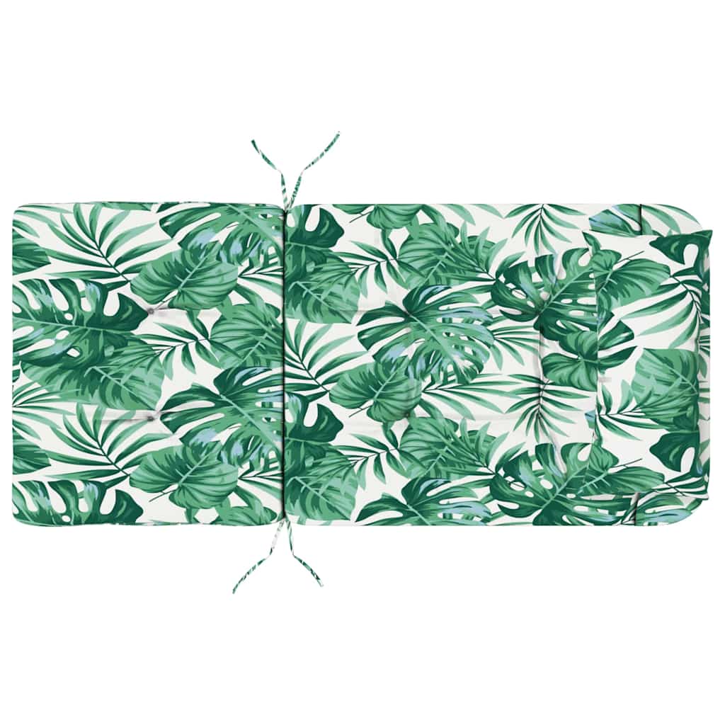 Cuscini per sedie Foglia 2 pcs Motivo Foglia 58 x 77 x 4,5 cm
