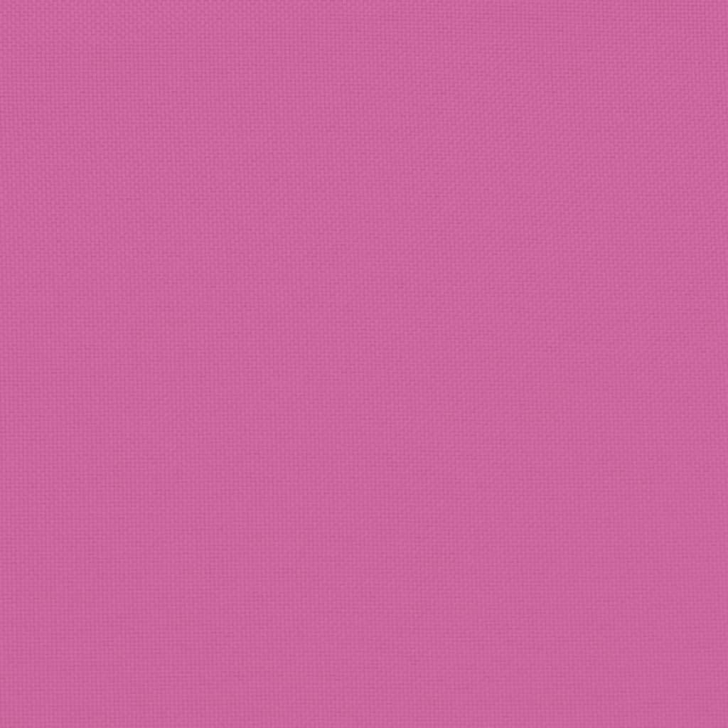 Cuscini per Sedia Adirondack 2 pz Rosa in Tessuto Oxford