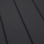 Cuscino per Lettino Nero 180x60x4 cm in Tessuto Oxford