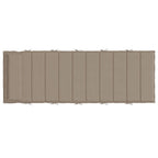 Cuscino per Lettino Tortora 180x60x4 cm in Tessuto Oxford
