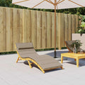 Cuscino per Lettino Tortora 180x60x4 cm in Tessuto Oxford