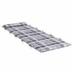 Cuscino per Lounger Sole Grigio 178 x 60 x 4 cm Tessuto Oxford
