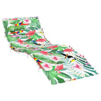 Cuscino per Lettino Multicolore 180x60x4 cm in Tessuto Oxford