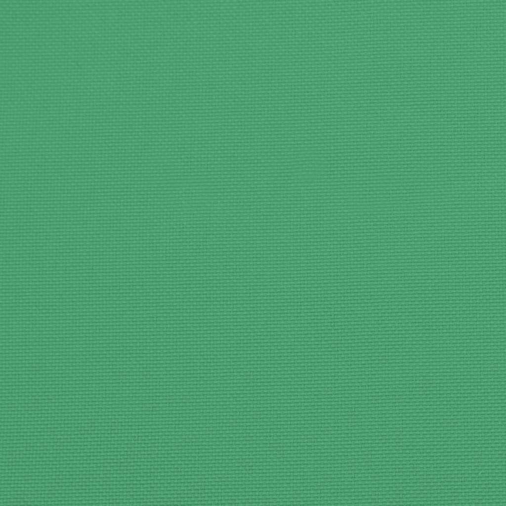 Cuscini per Sedia con Schienale Alto 4 pz Verde Tessuto Oxford