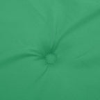 Cuscini per Sedia con Schienale Alto 6 pz Verde Tessuto Oxford