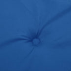 Cuscini Sedia con Schienale Alto 4 pz Blu Reale Tessuto Oxford