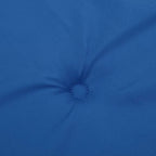 Cuscini Sedia con Schienale Alto 6 pz Blu Reale Tessuto Oxford