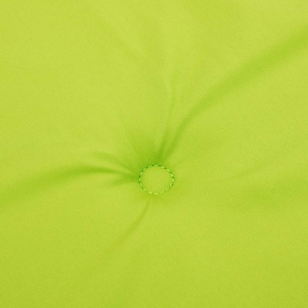 Cuscini Sedia Schienale Alto 4 pz Verde Chiaro Tessuto Oxford