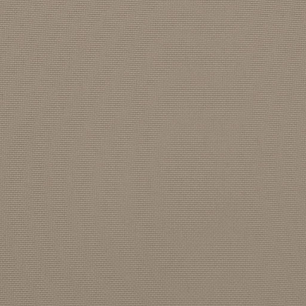Cuscino Rotondo Tortora Ø 100x11 cm in Tessuto Oxford