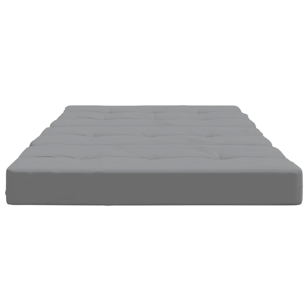 Cuscini per Sedia a Sdraio 2 pz Grigio in Tessuto Oxford