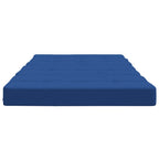 Cuscini per Sedia a Sdraio 2 pz Blu Reale in Tessuto Oxford