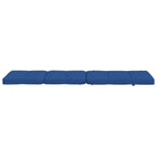 Cuscini per Sedia a Sdraio 2 pz Blu Reale in Tessuto Oxford