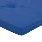 Cuscini per Sedia a Sdraio 2 pz Blu Reale in Tessuto Oxford