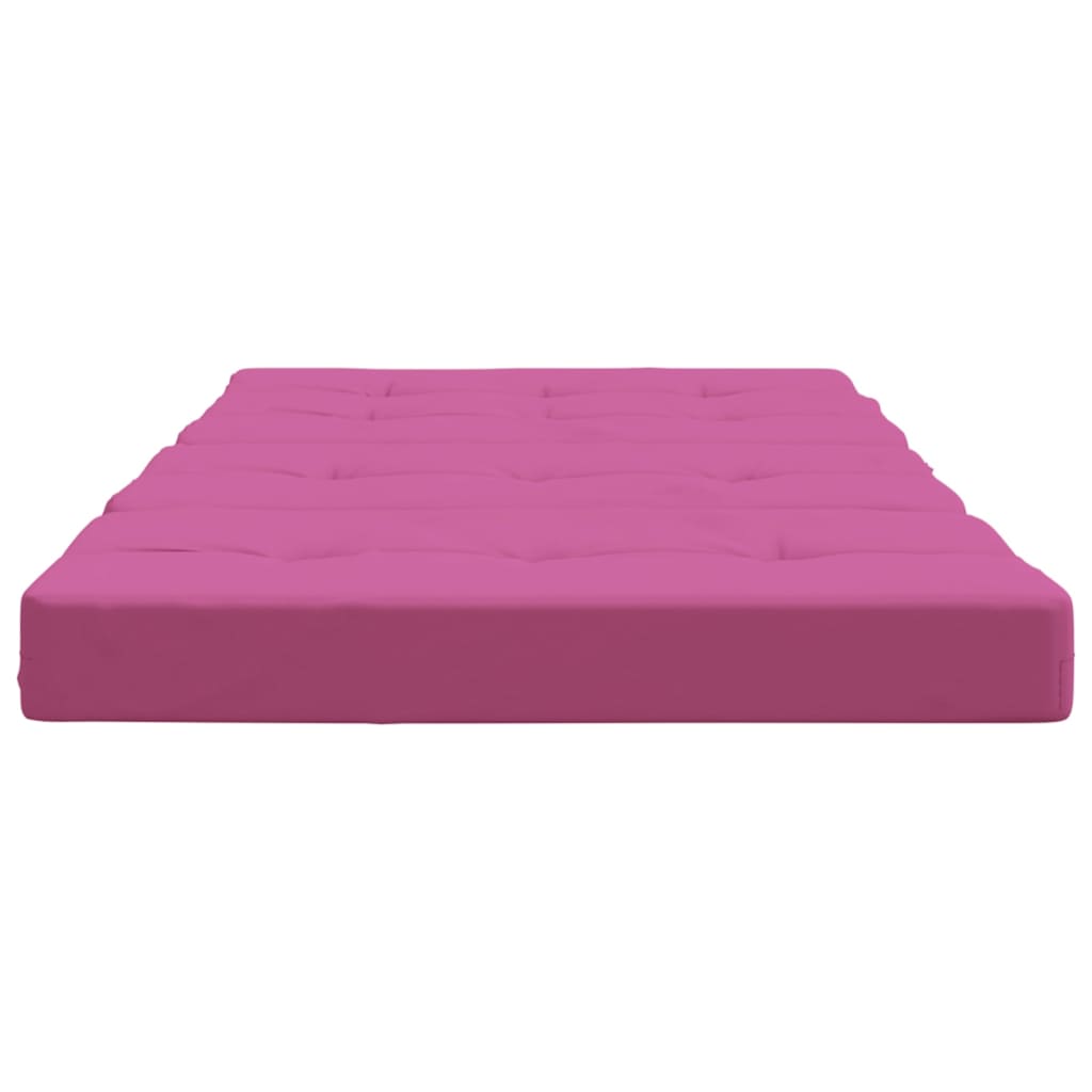 Cuscini per Sedia a Sdraio 2 pz Rosa in Tessuto Oxford