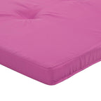 Cuscini per Sedia a Sdraio 2 pz Rosa in Tessuto Oxford