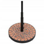 Base per Ombrellone Terracotta Rotonda 12 kg