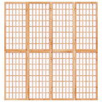 Divisorio Pieghevole 4 Pannelli Stile Giapponese 160x170 cm