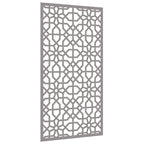 Decorazione Muro da Giardino 105x55 cm Moresco Acciaio Corten
