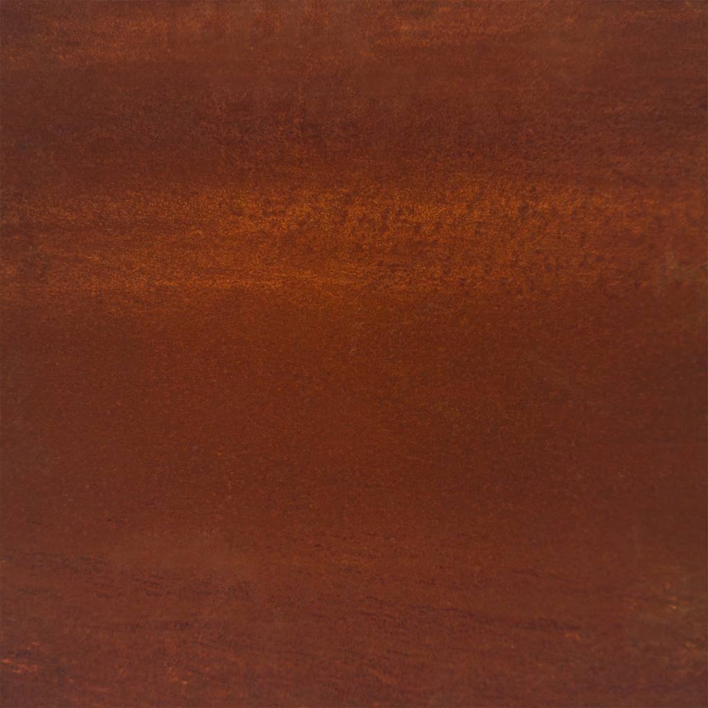 Fioriera Rialzata da Giardino 100x100x33,5 cm in Acciaio Corten
