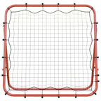 Rimbalzatore da Calcio Regolabile 96x80x96 cm Acciaio e PE