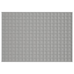 Coperta Ponderata Grigia 137x200 cm 6 kg Tessuto