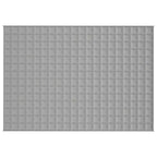 Coperta Ponderata Grigia 140x200 cm 10 kg Tessuto