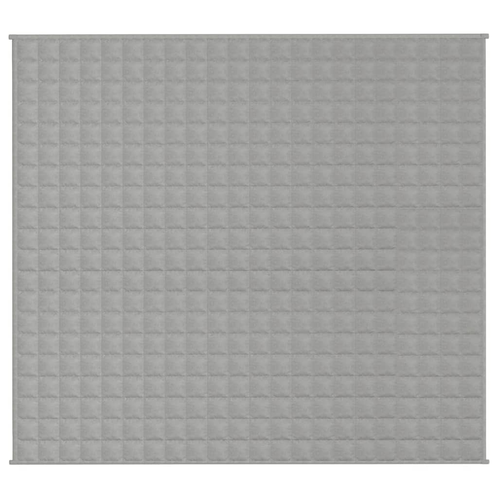 Coperta Ponderata Grigia 200x230 cm 9 kg Tessuto