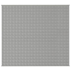 Coperta Ponderata Grigia 200x230 cm 9 kg Tessuto