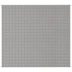Coperta Ponderata Grigia 200x220 cm 13 kg Tessuto