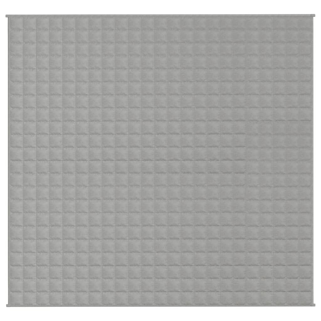 Coperta Ponderata Grigia 220x230 cm 11 kg Tessuto