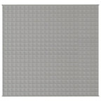 Coperta Ponderata Grigia 220x230 cm 15 kg Tessuto