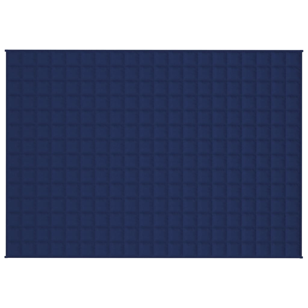 Coperta Ponderata Blu 140x200 cm 10 kg Tessuto