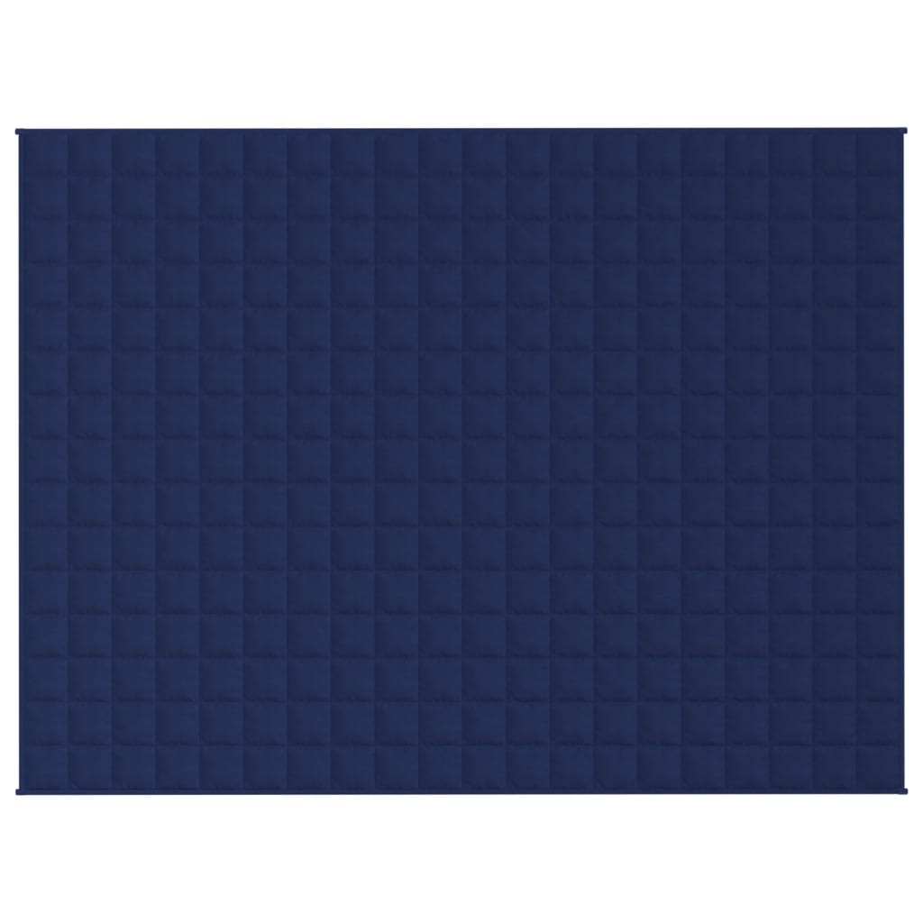 Coperta Ponderata Blu 152x203 cm 7 kg Tessuto