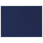 Coperta Ponderata Blu 152x203 cm 11 kg Tessuto